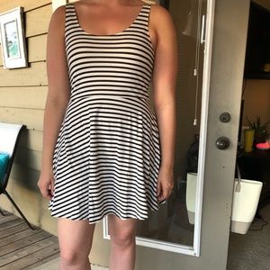 Black & White Stripped Dress